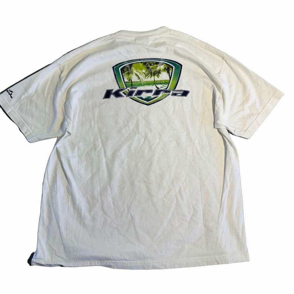 Kirra Surf T-Shirt White Graphic Logo